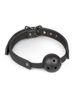 Easytoys Fetish - Ball Gag With PVC Ball - Black