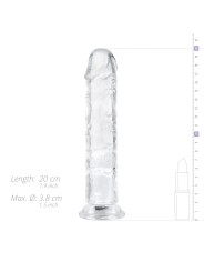 Jelly Dildo zonder ballen - 18 cm