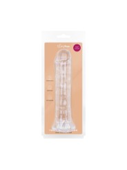 Jelly Dildo zonder ballen - 18 cm