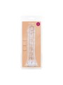 Jelly Dildo zonder ballen - 18 cm