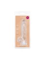 Jelly Dildo with Balls - 15 cm