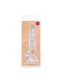 Jelly Dildo with Balls - 17 cm