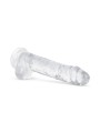 Jelly Dildo with balls - 19 cm