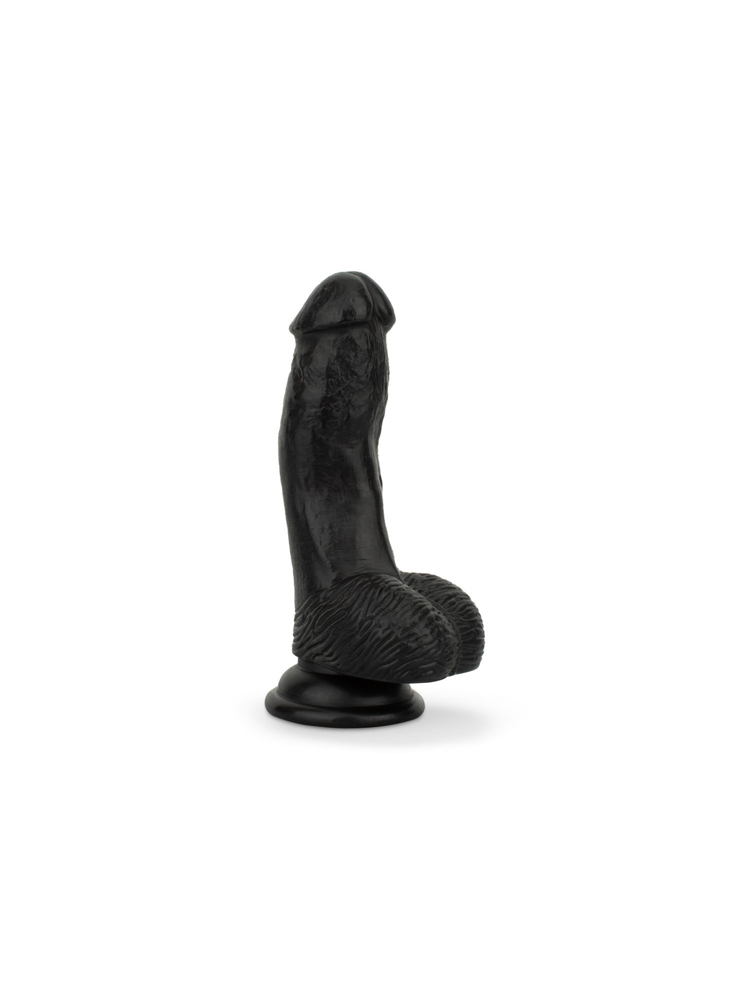 Dildo with balls 12 cm - Black