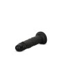 Dildo without balls 12 cm - Black
