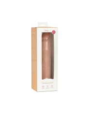 Dildo without balls 17.5 cm - beige