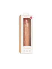 Dildo without balls 22.5 cm - beige