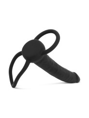 Men Only - Dildo met Penisring - Zwart
