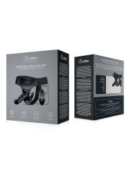 Easytoys Fetish - Vibrating Strap-On Set - Black