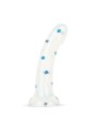 Dildo Collection Blossom Bliss Dildo – Blue Glitter Design 19 cm