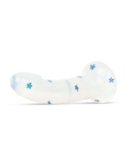 Dildo Collection Blossom Bliss Dildo – Blue Glitter Design 19 cm