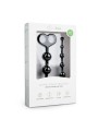 Long Anal Beads Black