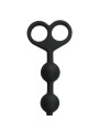 Long Anal Beads Black