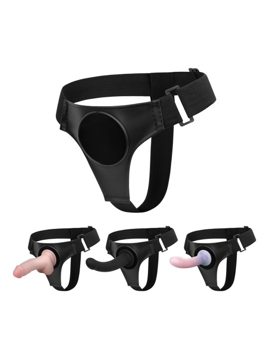 Easytoys Fetish - Harness With Suction Cup - Black