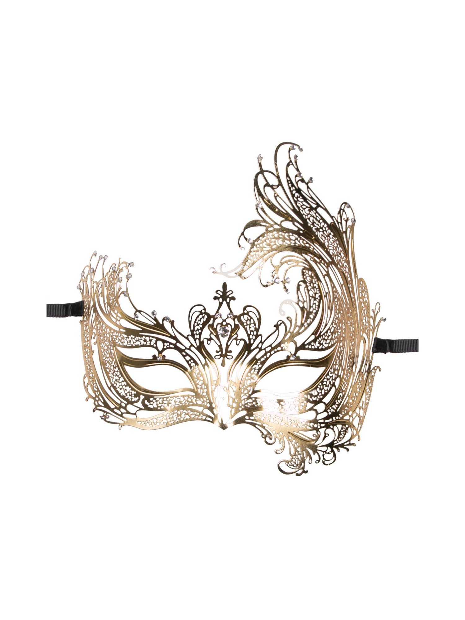 Easytoys Fetish - Metal Mask Gold