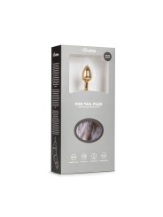 Easytoys Fetish - Vossenstaart buttplug S - Goud/Bruin