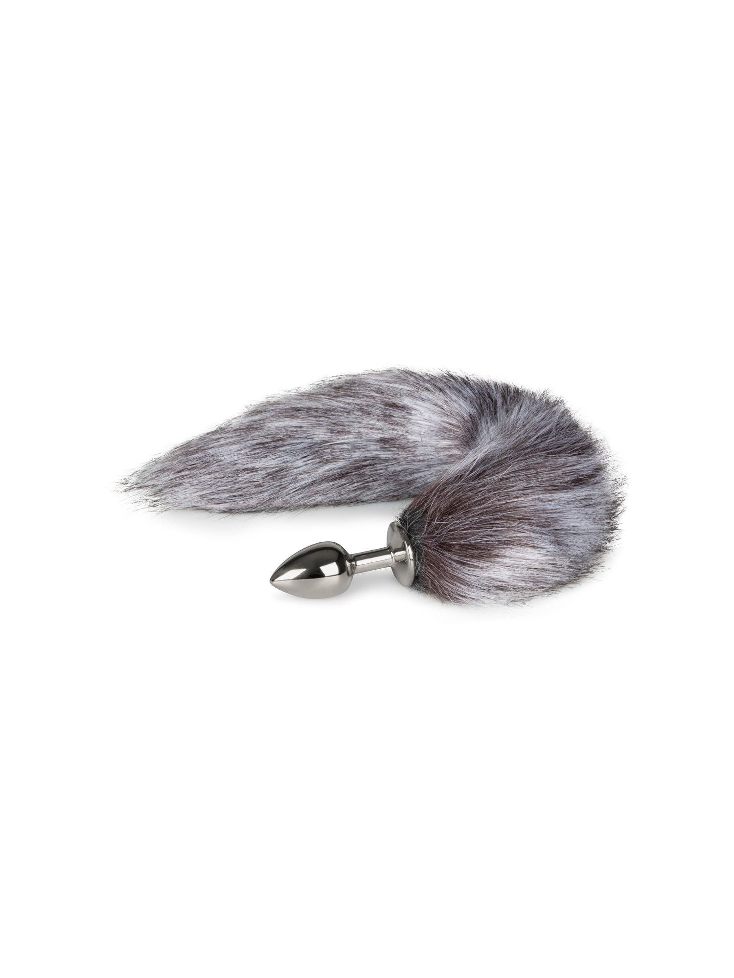Easytoys Fetish - Fox Tail Plug - SIlver