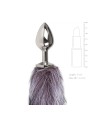 Easytoys Fetish - Vossenstaart buttplug M - Zilver