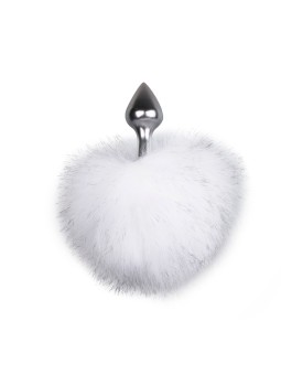Easytoys Fetish - Buttplug met konijnenstaart - Wit