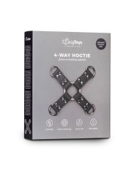 Easytoys Fetish - Black Leather Hogtie