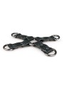 Easytoys Fetish - Black Leather Hogtie