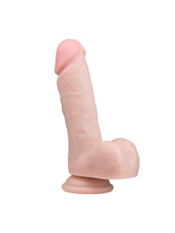 Realistische Dildo Met Balzak - 17,5 cm