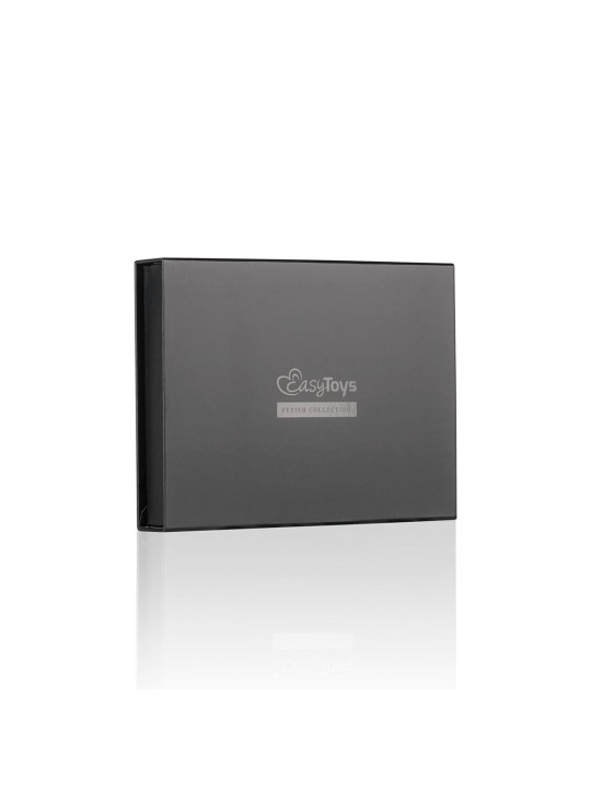 Easytoys Fetish - Black Leather Hogtie