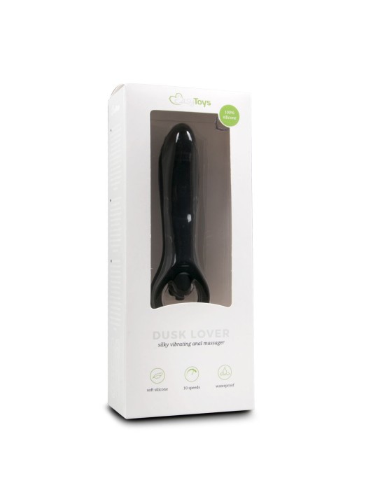 Zwarte Anaal Vibrator - 15,5 cm
