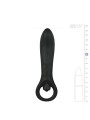 Zwarte Anaal Vibrator - 15,5 cm