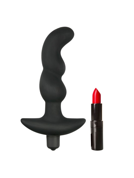 Siliconen prostaat vibrator - 15,5 cm