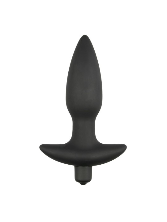 Black Silicone Perineum Tickler - 14,5 cm