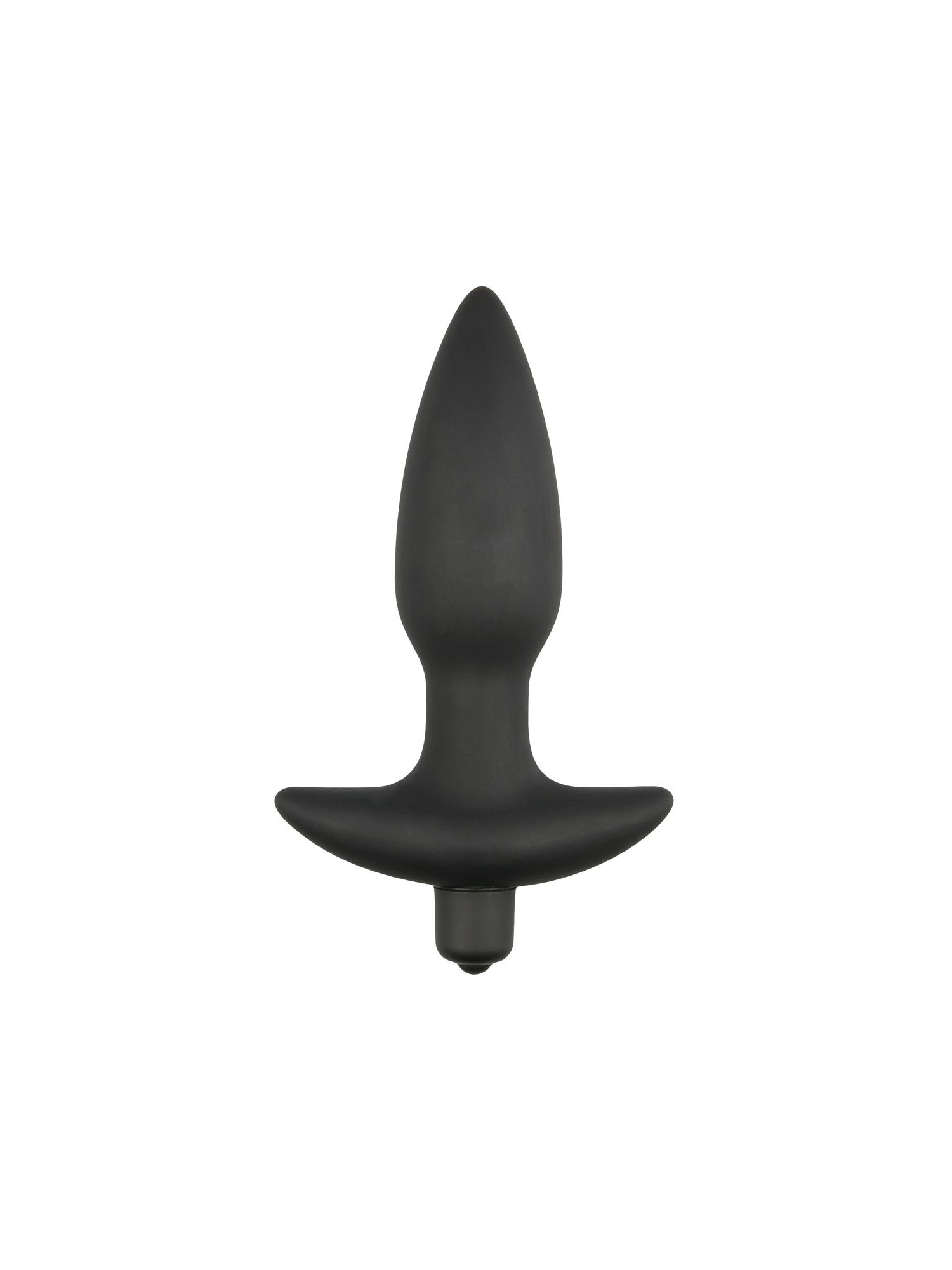Black Silicone Perineum Tickler - 14,5 cm