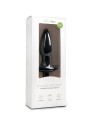 Black Silicone Perineum Tickler - 14,5 cm