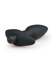 Black Silicone Perineum Tickler - 14,5 cm