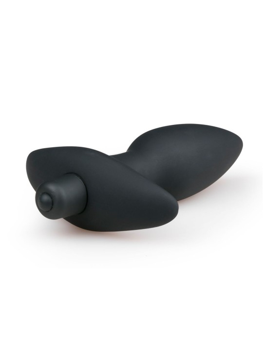 Black Silicone Perineum Tickler - 14,5 cm
