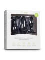 Black Silicone Buttplug Set