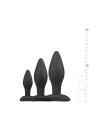 Black Silicone Buttplug Set