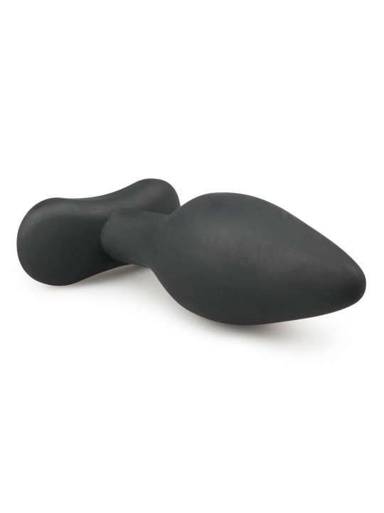 Medium Zwarte Siliconen Buttplug