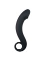 Silicone Black Prostate Dildo - 17,5 cm