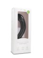 Silicone Black Prostate Dildo - 17,5 cm