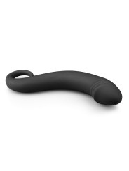 Silicone Black Prostate Dildo - 17,5 cm