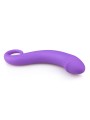 Siliconen prostaat dildo - paars
