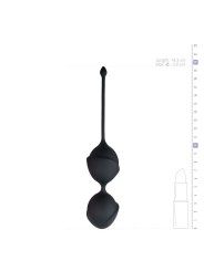 Black Double Vagina Balls