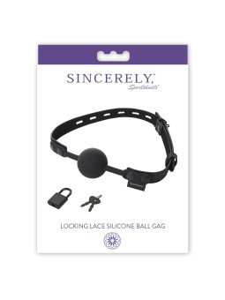 Sportsheets - Sincerely Locking Lace Silicone Ball Gag