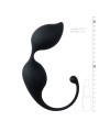 Ronde kegel balletjes - zwart
