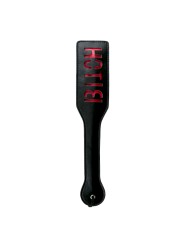 Easytoys Fetish - Zwarte Leren Paddle - Bitch
