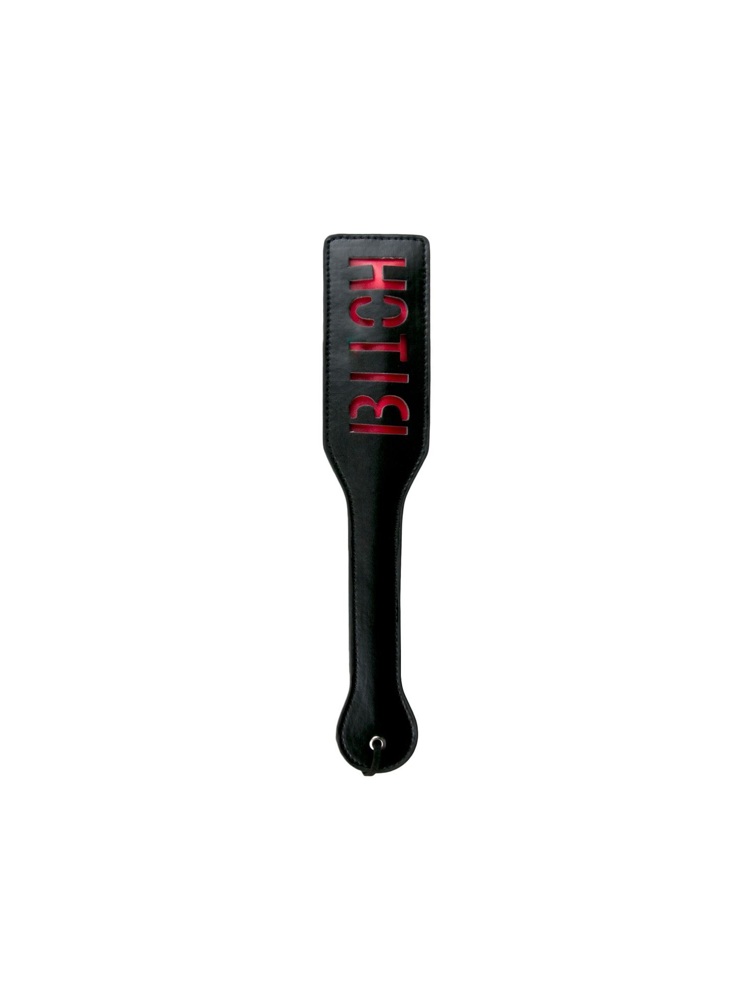 Easytoys Fetish - Zwarte Leren Paddle - Bitch