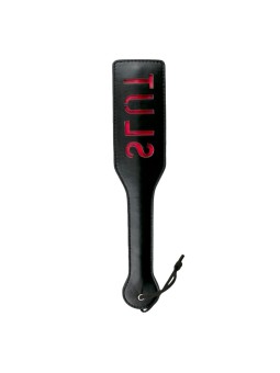 Easytoys Fetish - Zwarte leren paddle - Slut