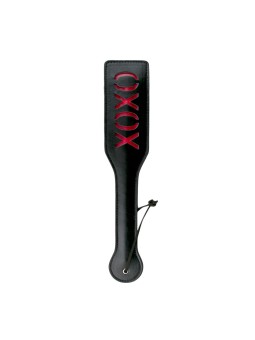 Easytoys Fetish - Zwarte Leren Paddle XOXO