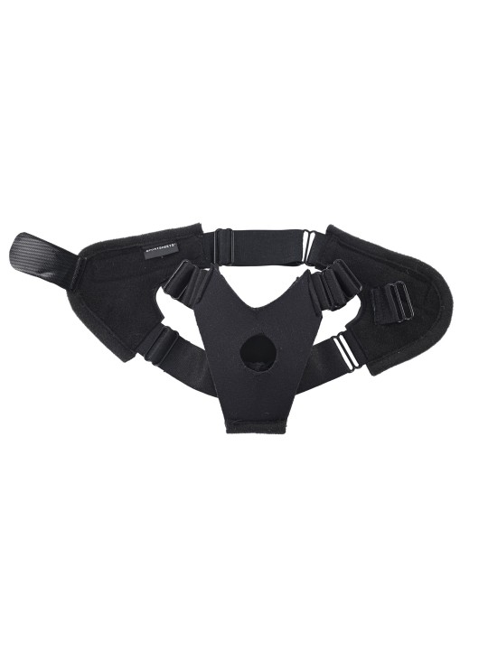 Sportsheets - Pivot Flex Voet Strap On - Zwart